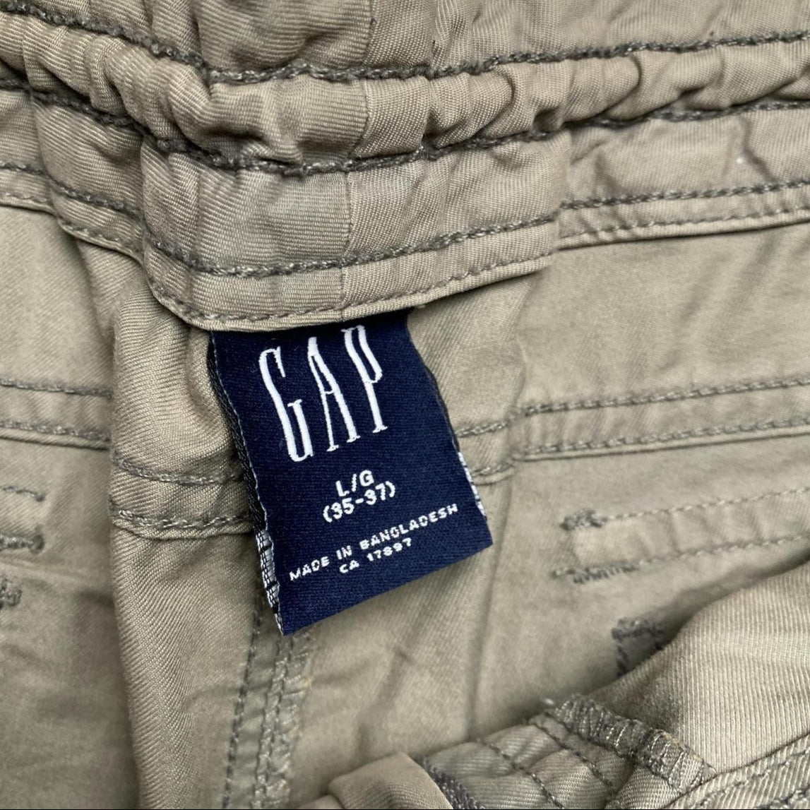 GAP Vintage Baggy Khaki Green Cargo Army Combat Trousers (38W)