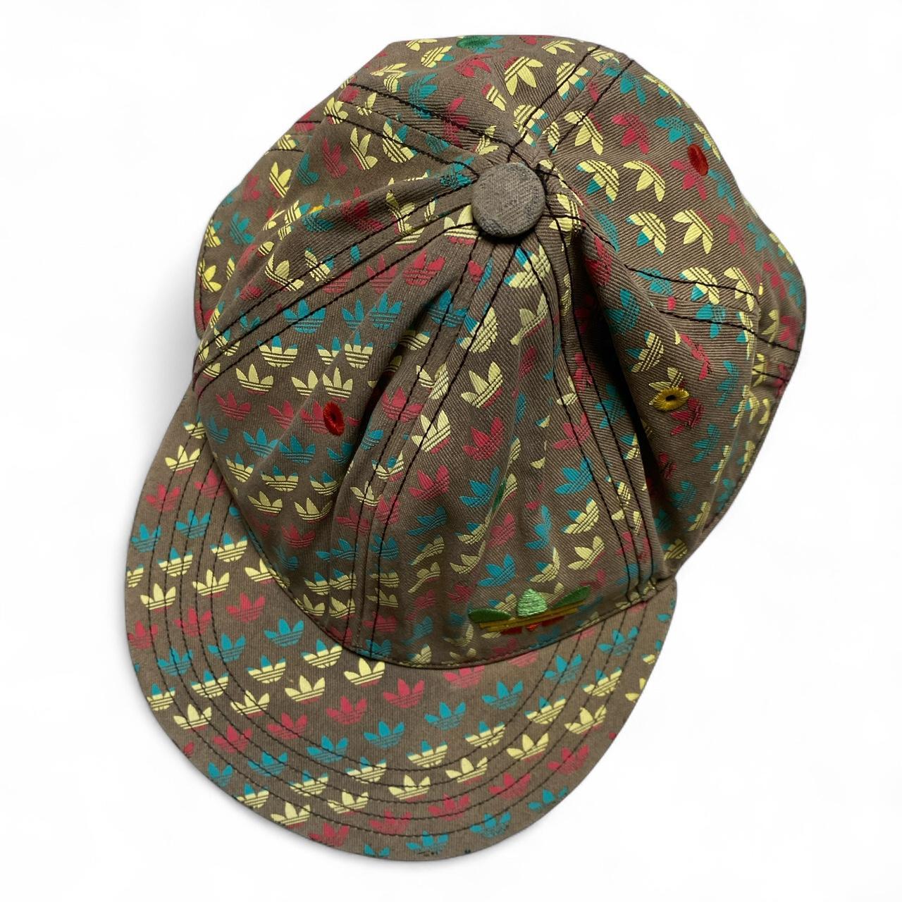 Adidas Originals Brown and Rasta Fitted Cap