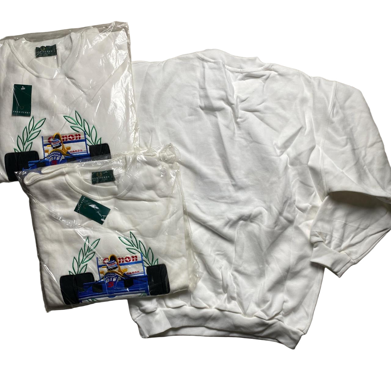 Fred Perry Vintage Benetton Formula One 90’s Vintage Jumper (XL)