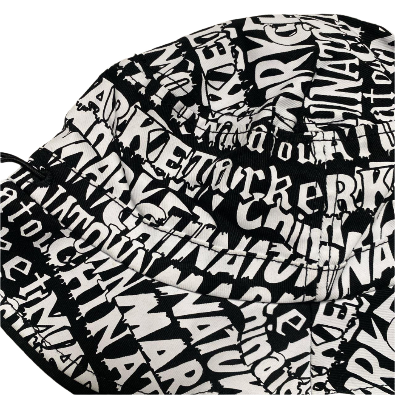 Chinatown Market Black and White Bucket Hat