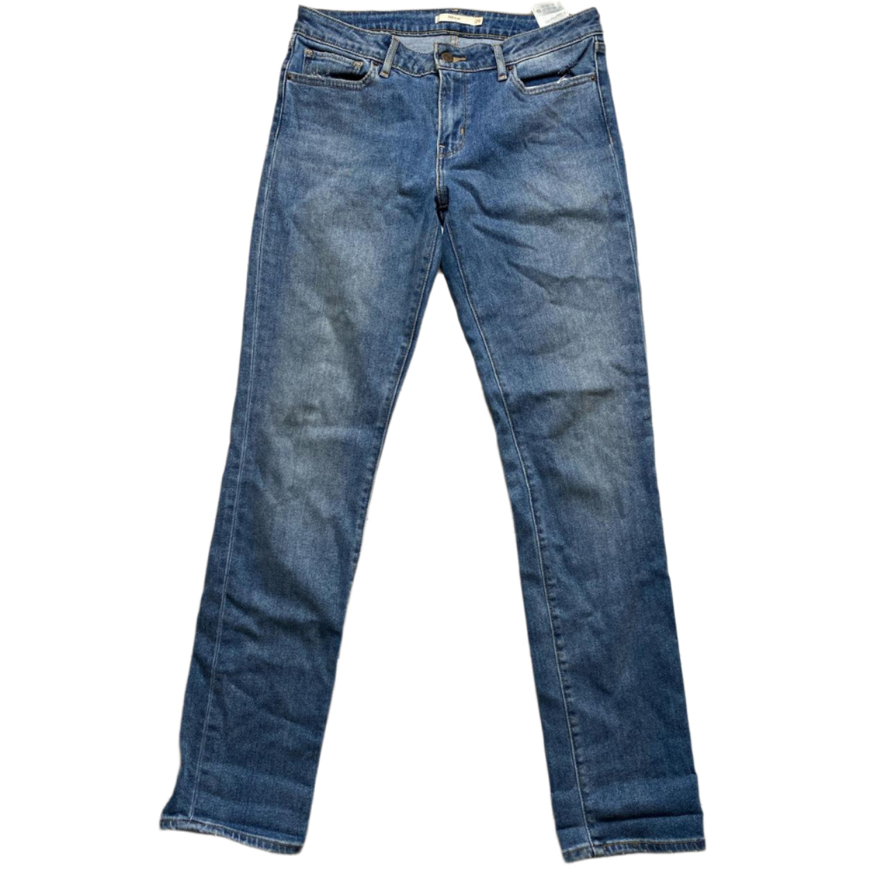 Levis 712 Slim Womens Blue Jeans (29W)