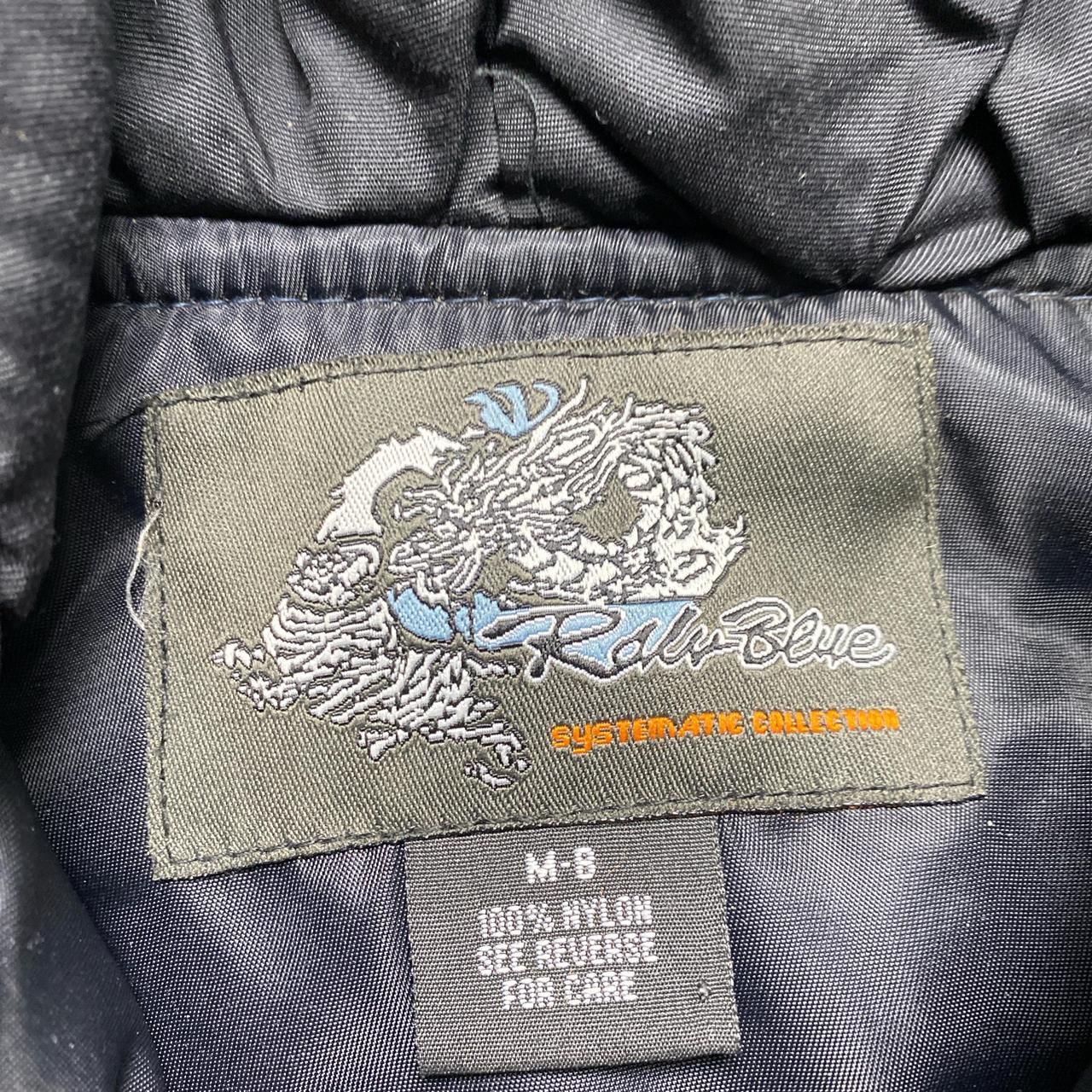 Raw Blue Timberland Boot Laceup Leather and Fur Hooded Bomber Jacket