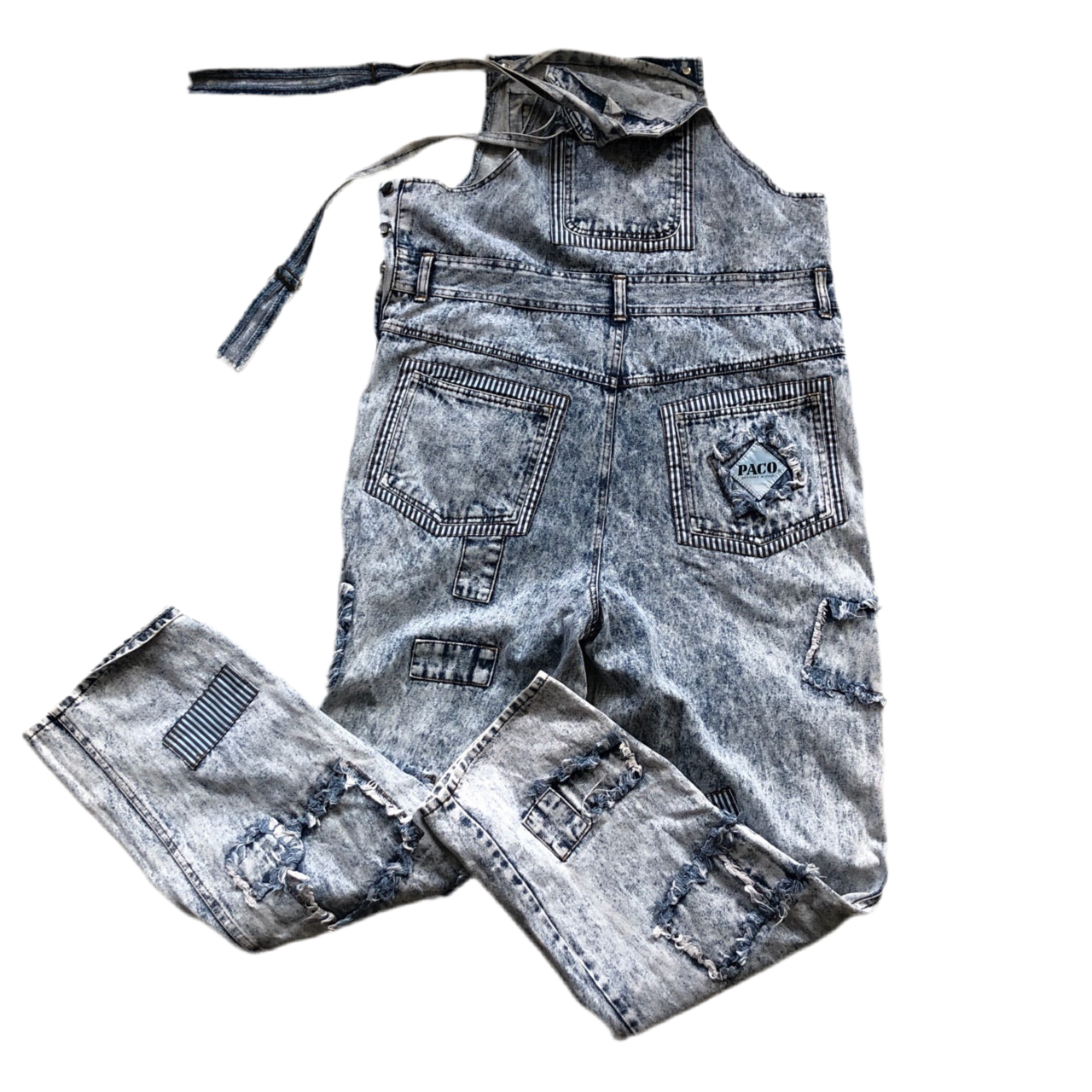 Paco Stonewashed Dungarees (L)