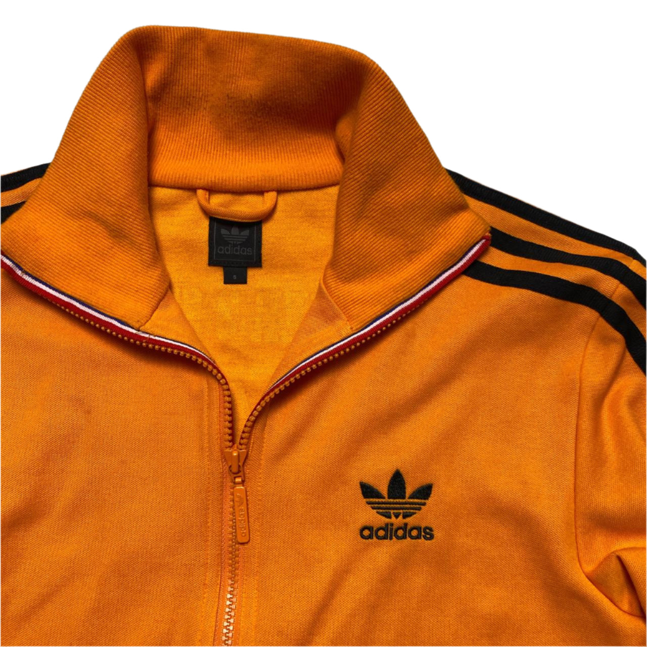 Adidas Originals Netherlands Holland Orange and Black Tracksuit Jacket (S)