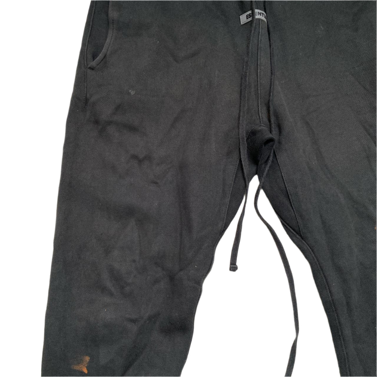 (Fear Of God Essentials Black Joggers (XS)