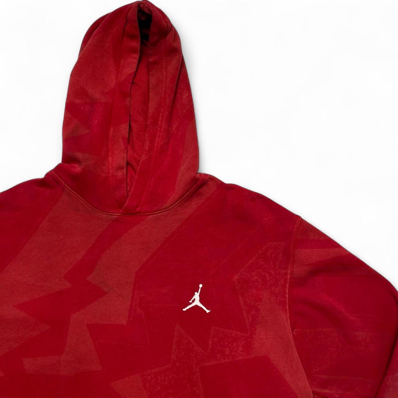 Jordan 23 Red and White Hoodie (L)