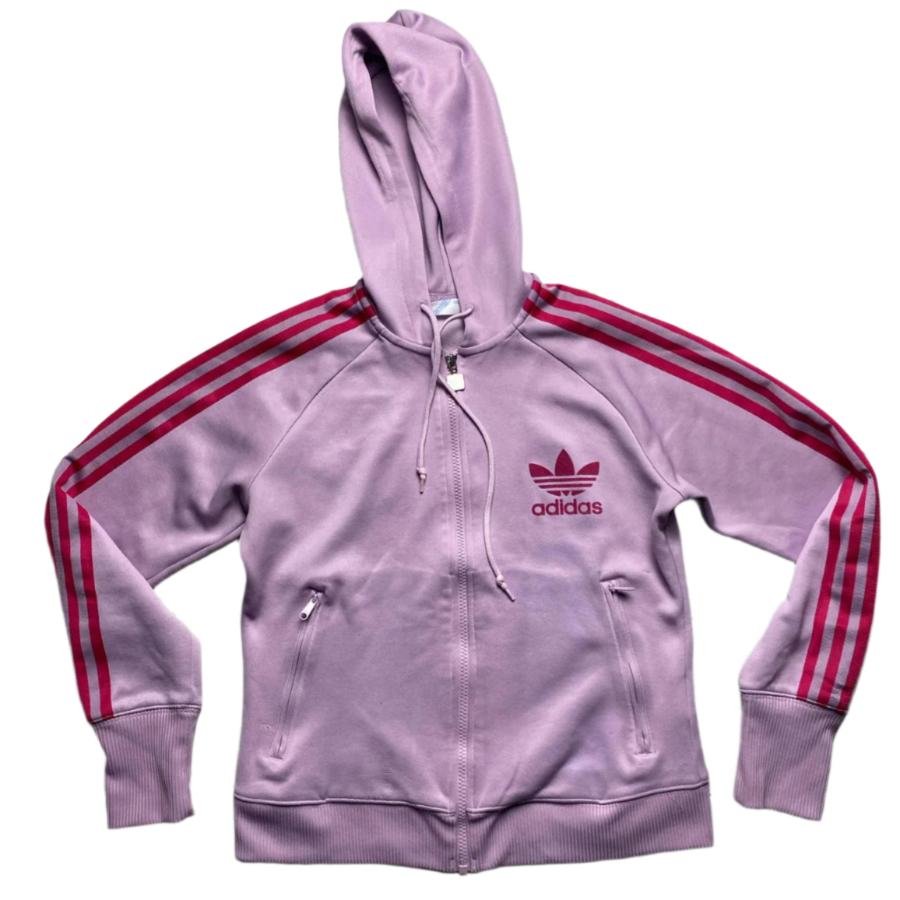 Adidas Originals Vintage Pink Two Tone Tracksuit (UK 12)