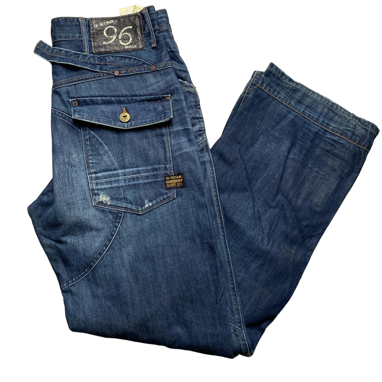 G Star 96 Cargo Baggy Jeans (32W)