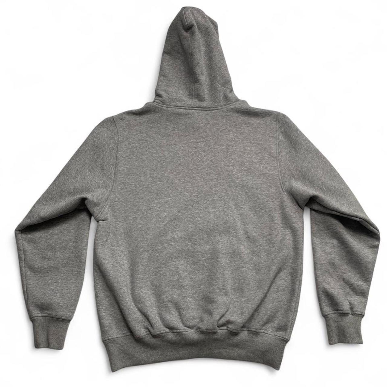 Corteiz Grey and White Alcatraz Hoodie (M)