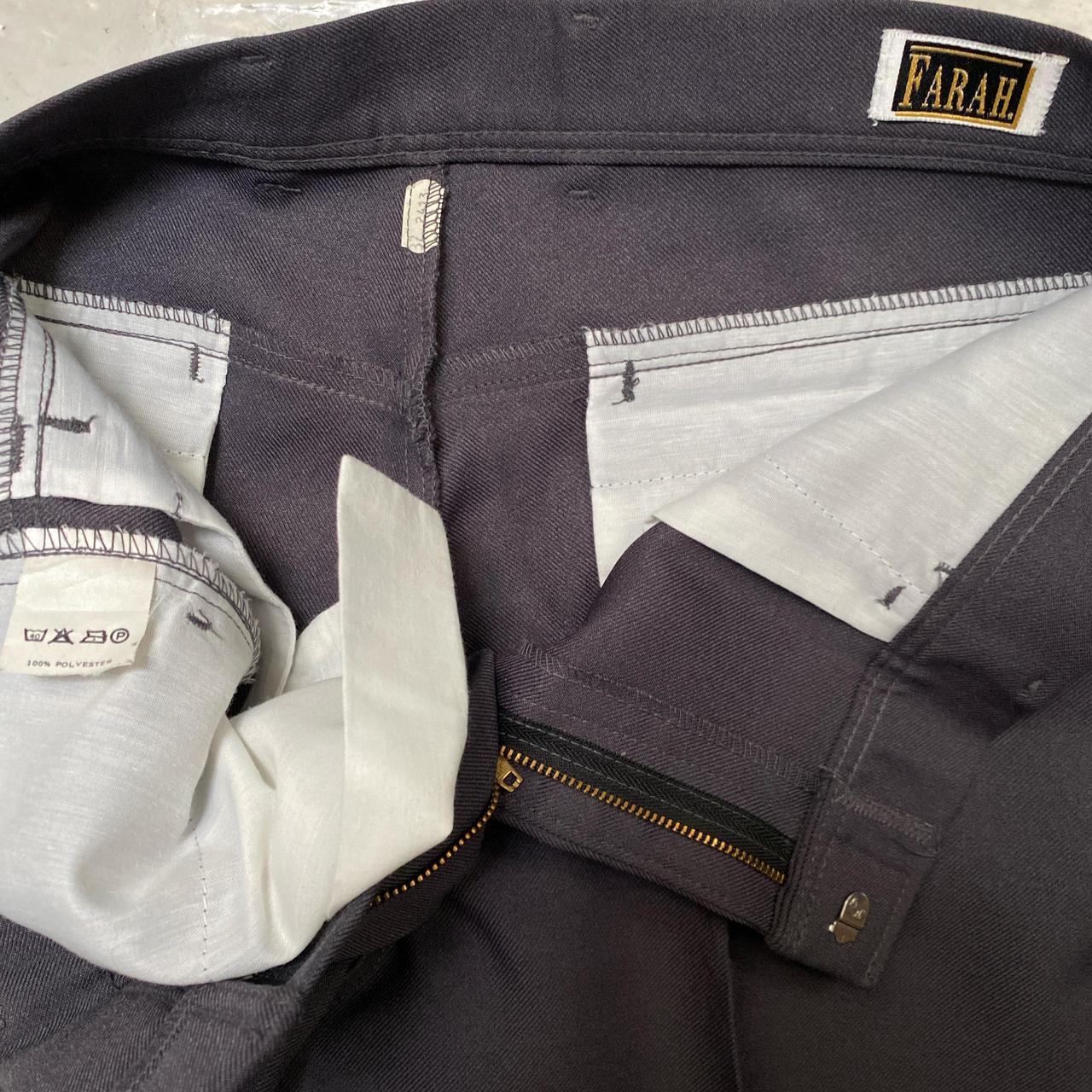 Farah Vintage Straight Leg Trousers (W 34)