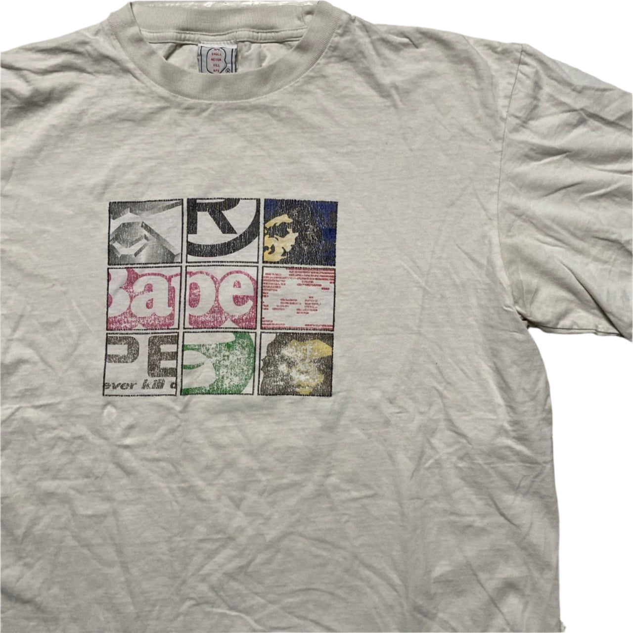 Bape A Bathing Ape Vintage White T Shirt (L)
