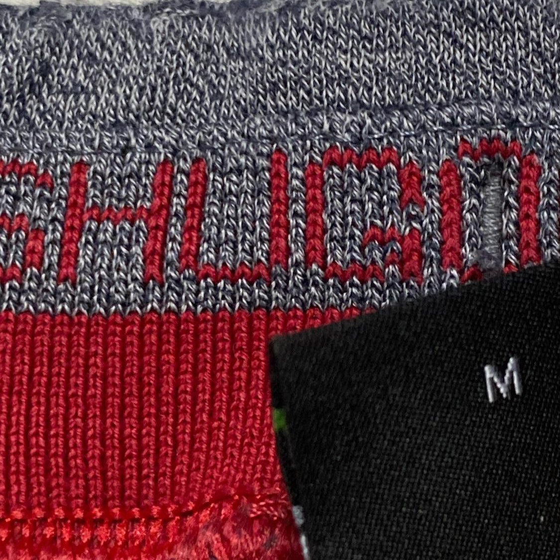 Hugo Boss Grey and Red Cotton Shorts (M)