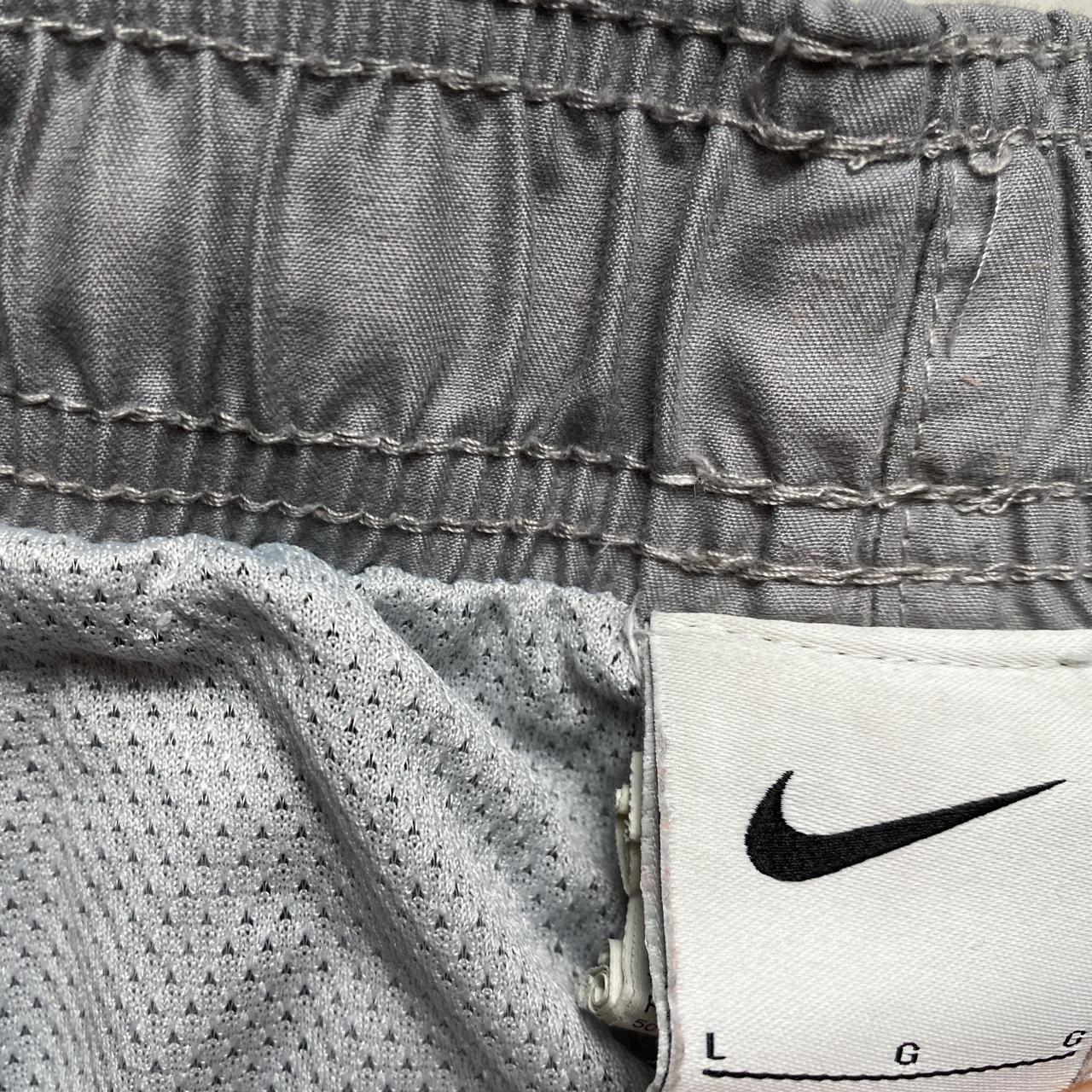 Nike Swoosh Silver Womens Shorts (L)