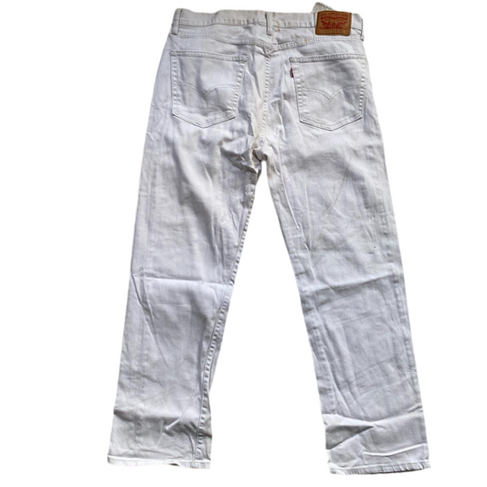 Levis 751 White Jeans (36W)