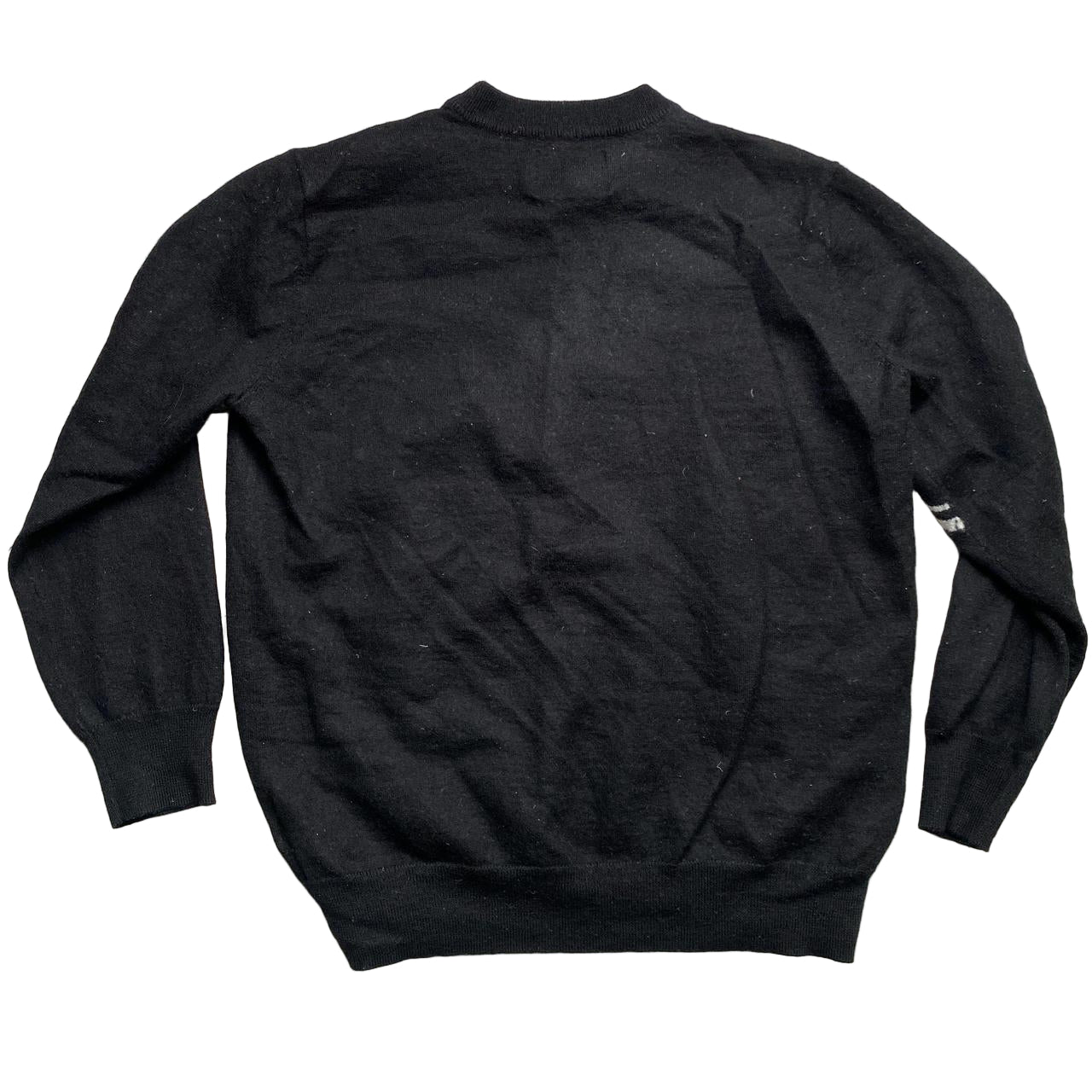 Palace Elton John Wool Black and White Jumper (S)