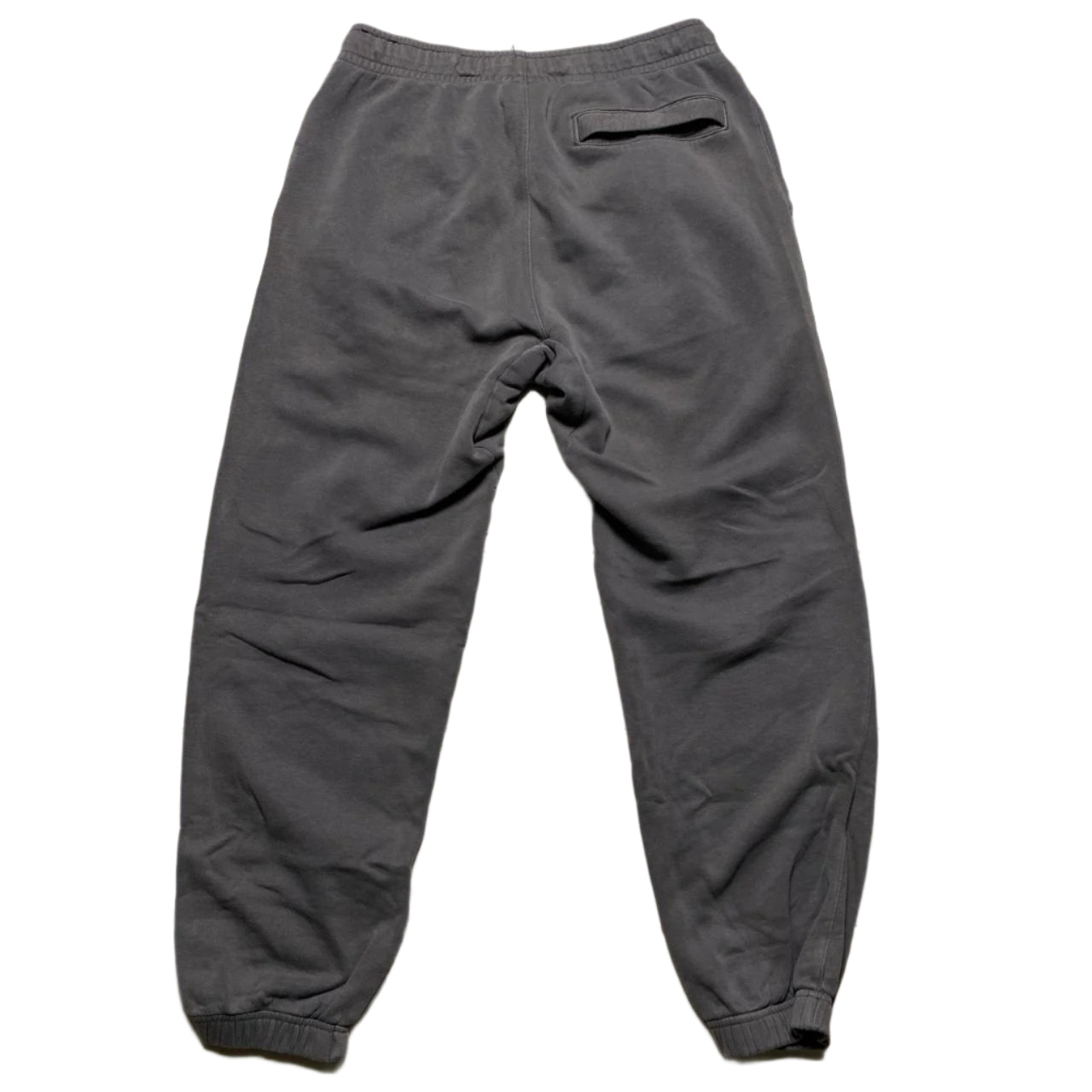 Nike Club Swoosh Spellout Grey and White Joggers (S)