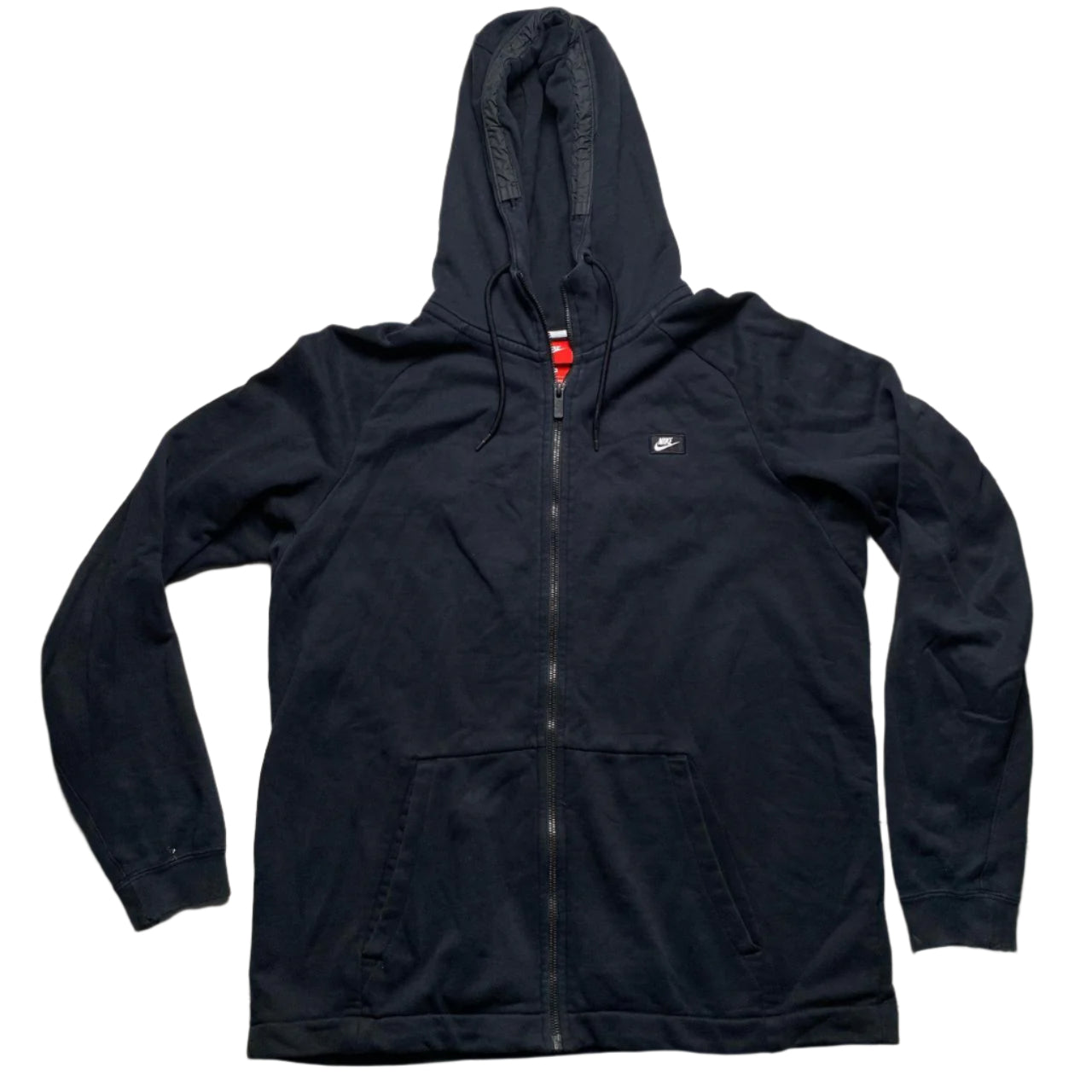 Nike Box Logo Black and White Hoodie (L)