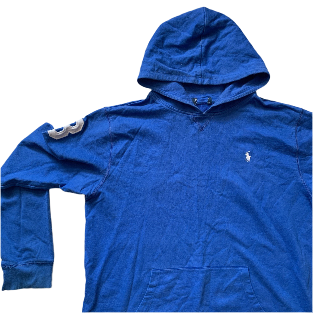 Ralph Lauren 3 Blue Hoodie (M)