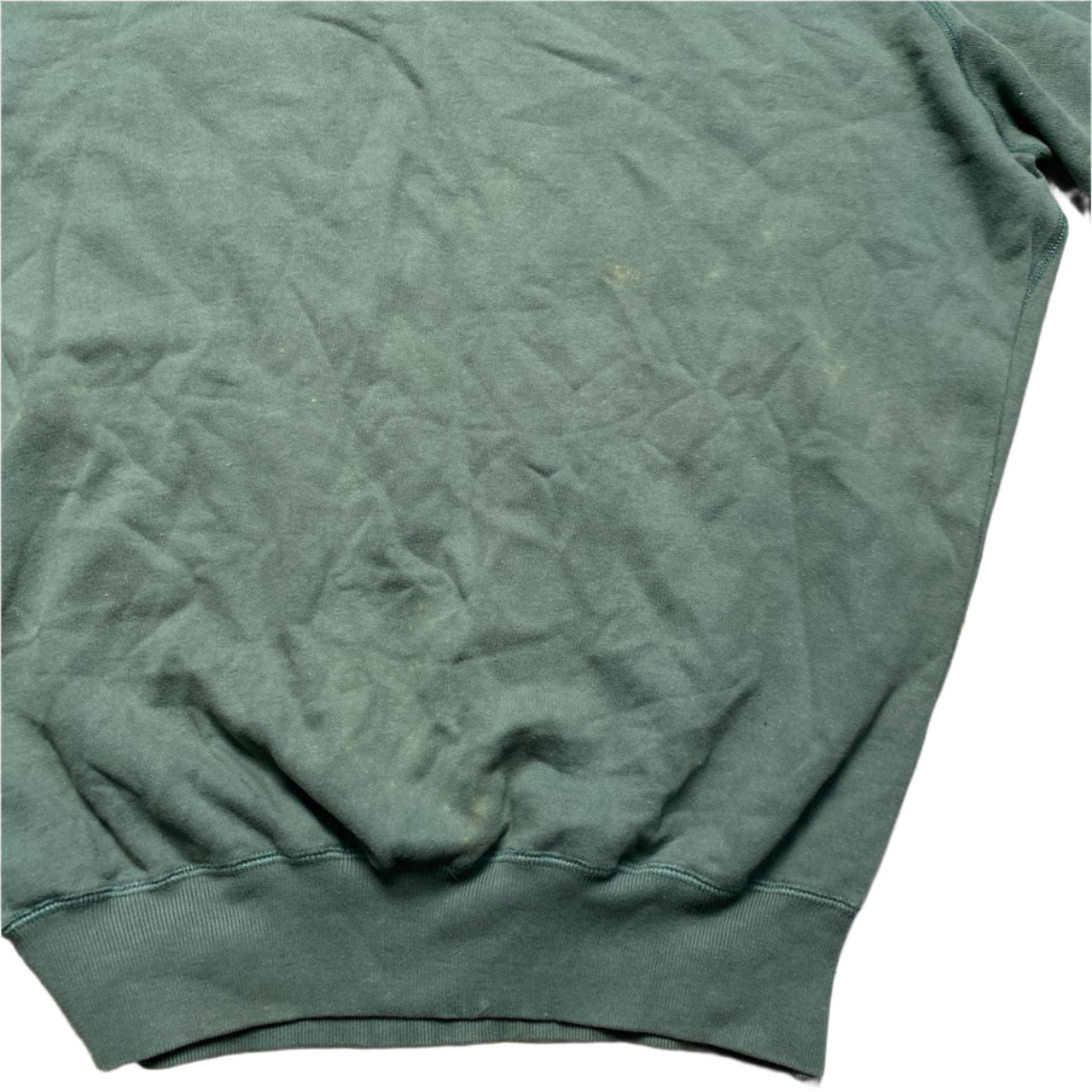Ralph Lauren Polo Green and Cream Vintage Jumper (L)