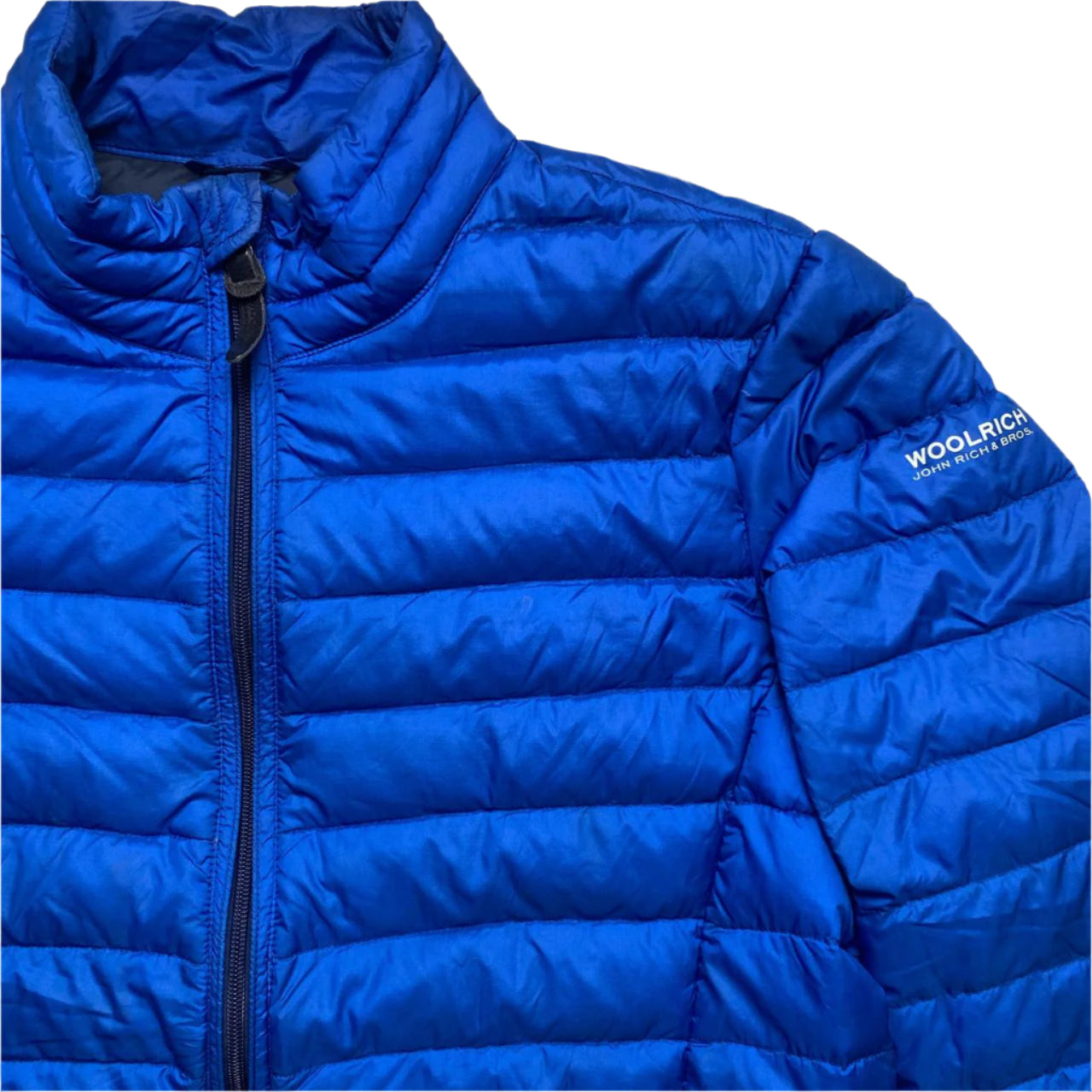 Woolrich Blue Padded Puffer Jacket (L)