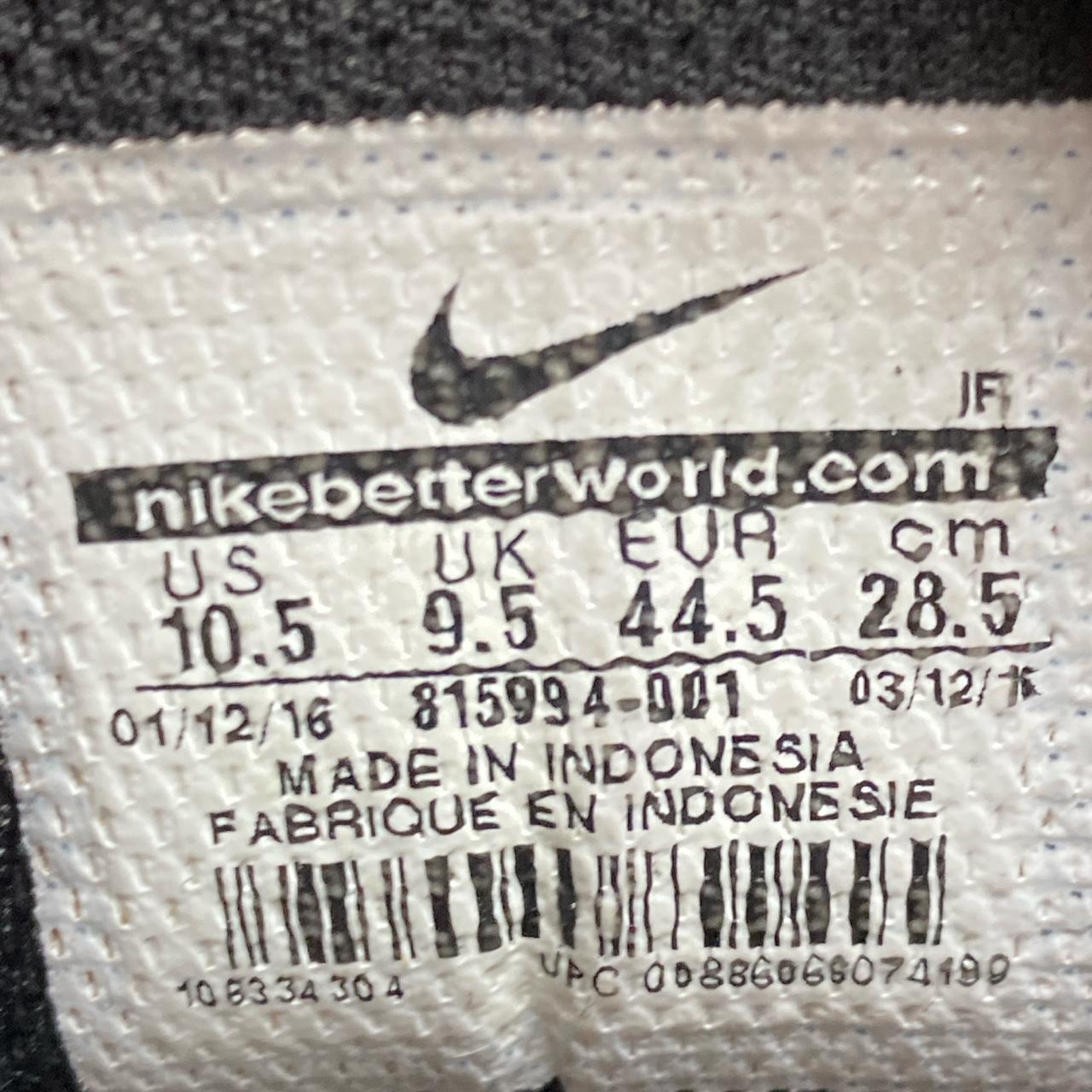 Nike Air Max Plus TN Black and White (UK 9.5)