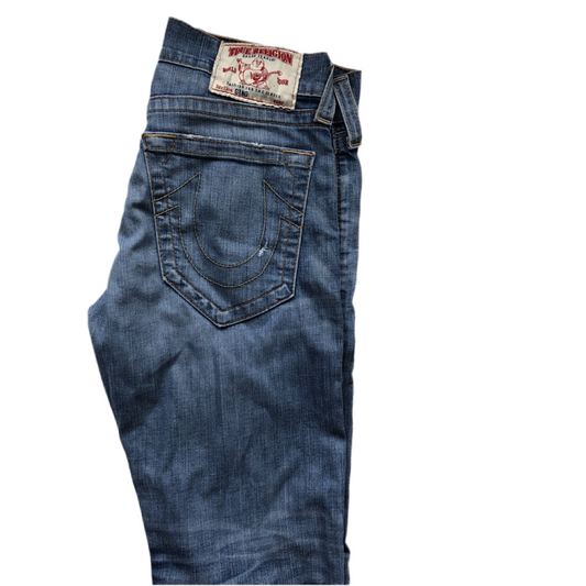 True Religion Geno Stonewash Jeans (30W)