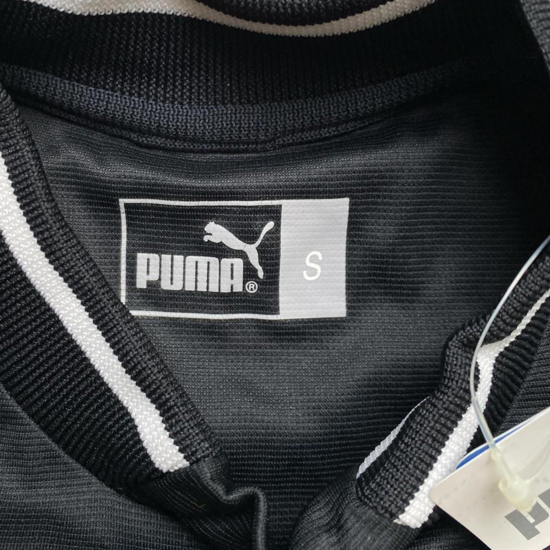 Puma Paintura Black and White Football Jersey (S)
