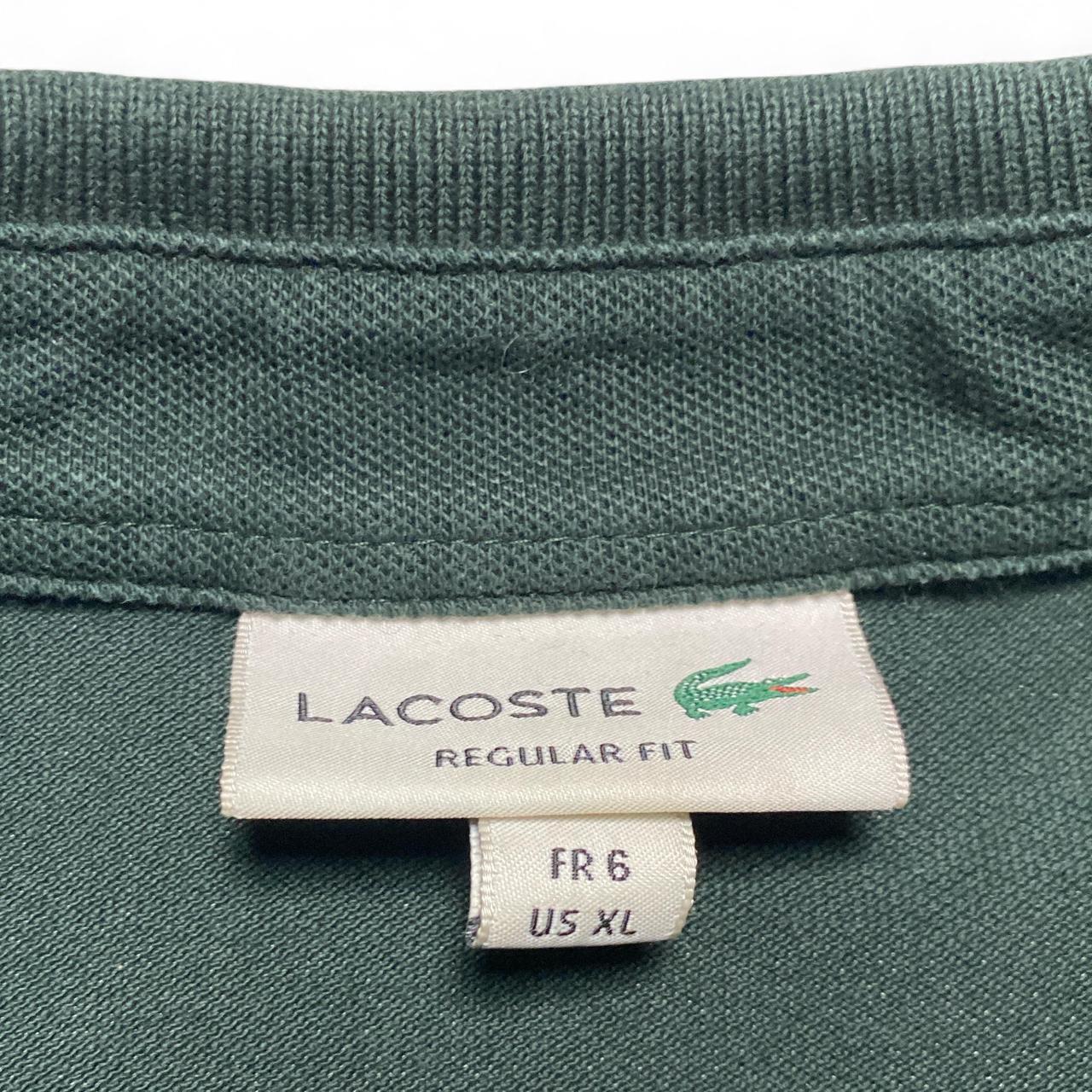 Lacoste Racing Green Polo Shirt