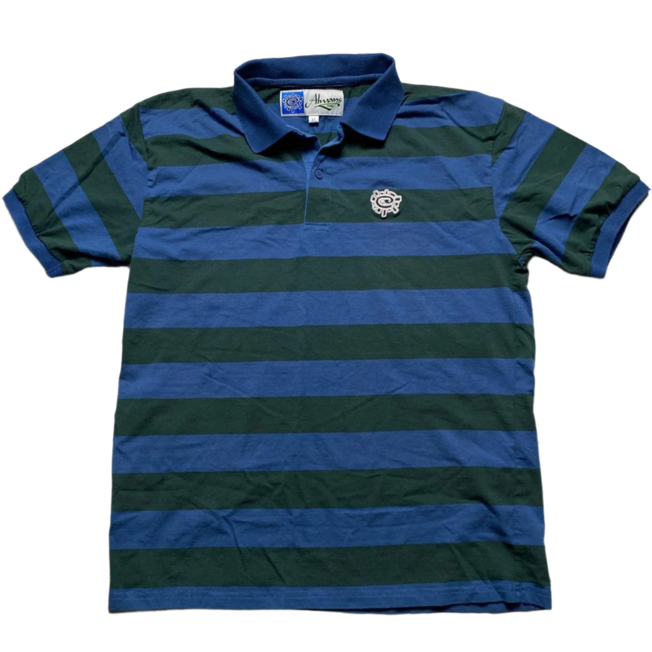 Always Do What You Should Do Blue and Green Lake Elsinore Polo Shirt (M)