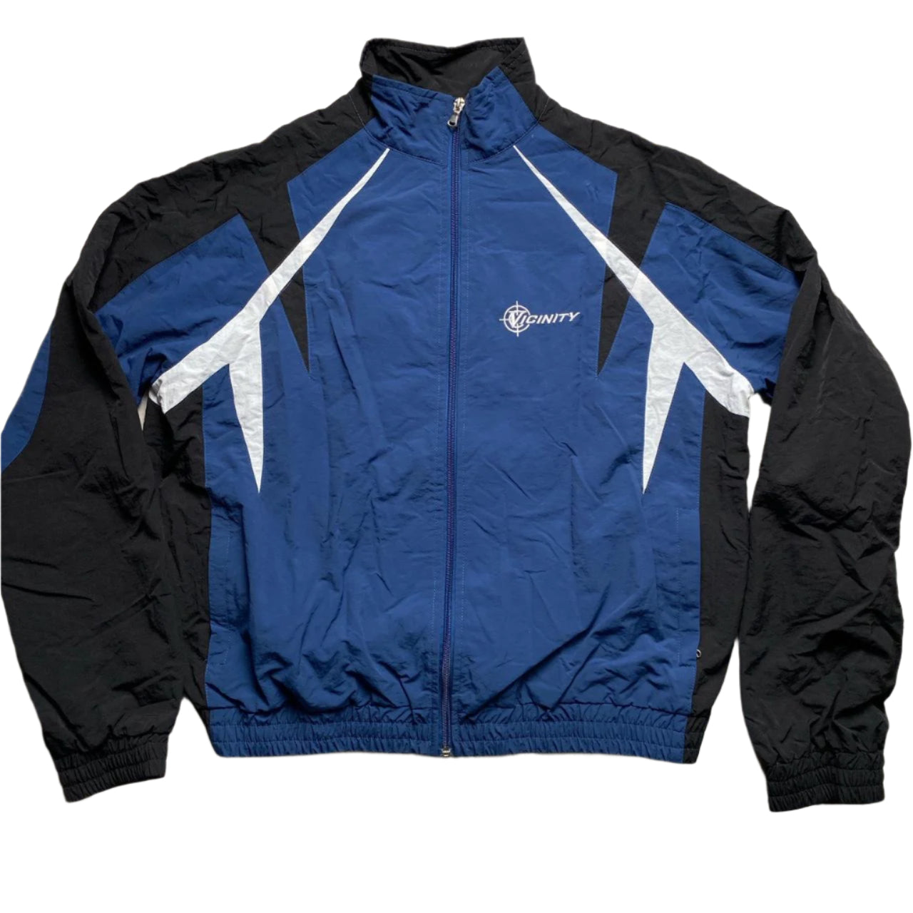 Vicinity Blue an Black Nylon Shell Full Tracksuit (S,M,L)