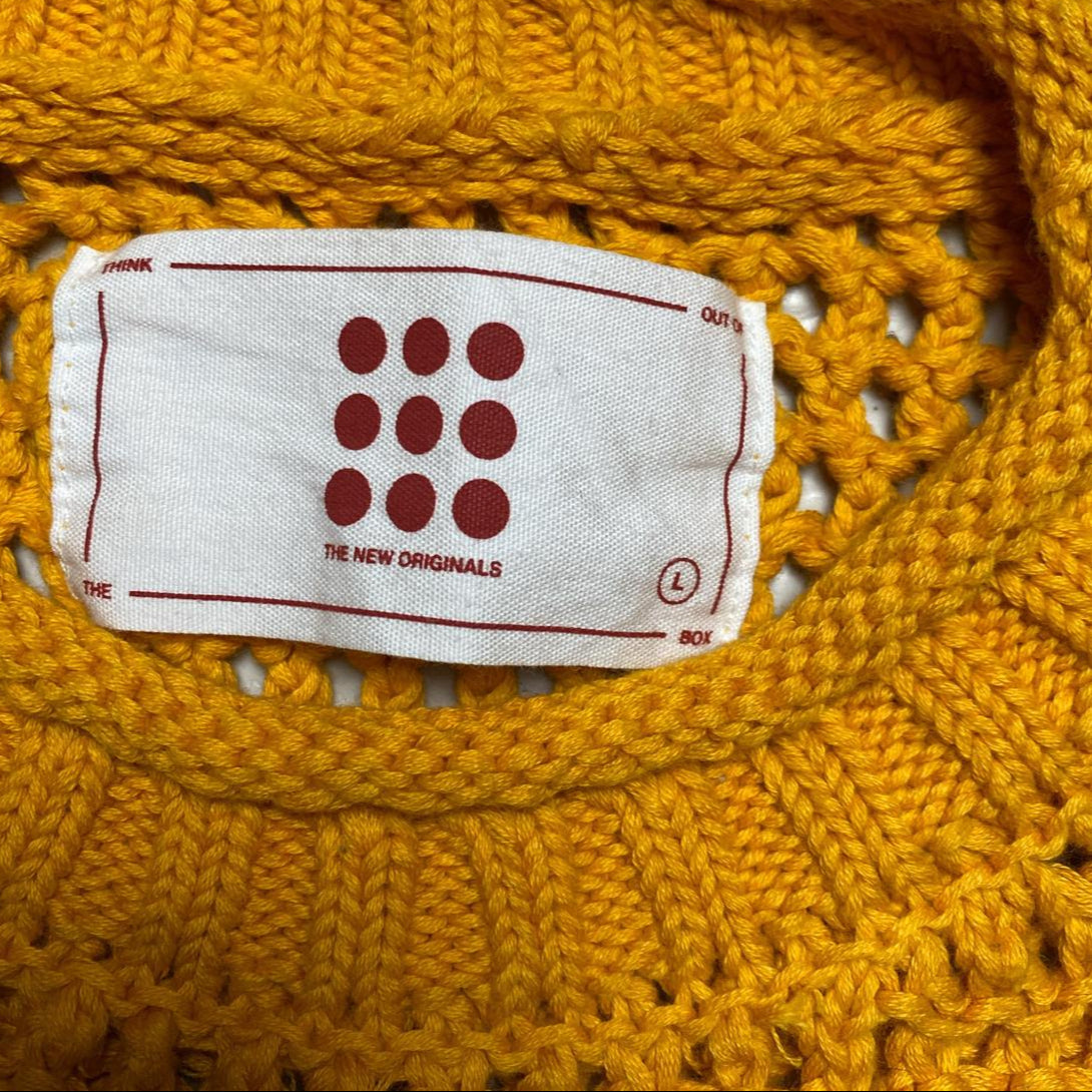 The New Originals Knit Jumper Yellow and Red (L)
