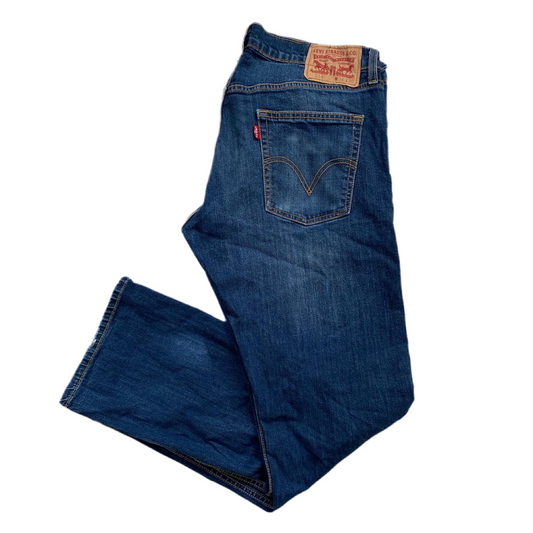 Levis 514 Blue Jeans (34W)