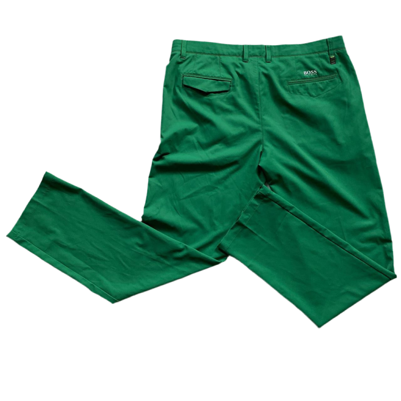 Hugo Boss Green Casual Trousers (36W)