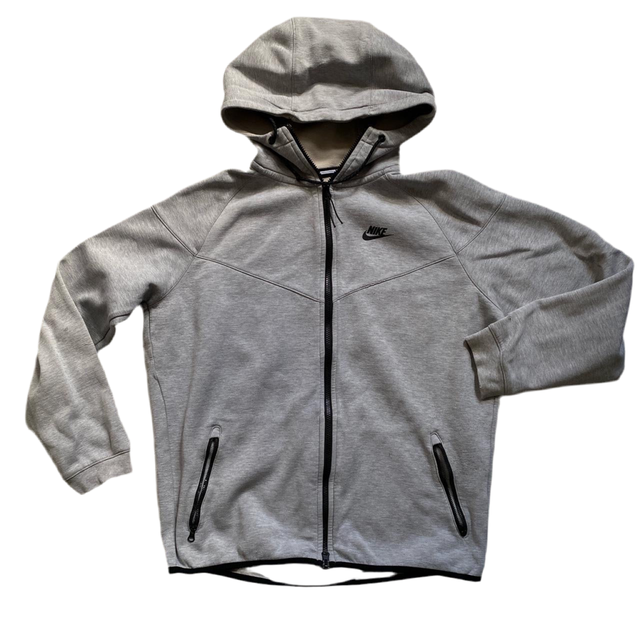Nike Tech Fleece Grey Hoodie (L)
