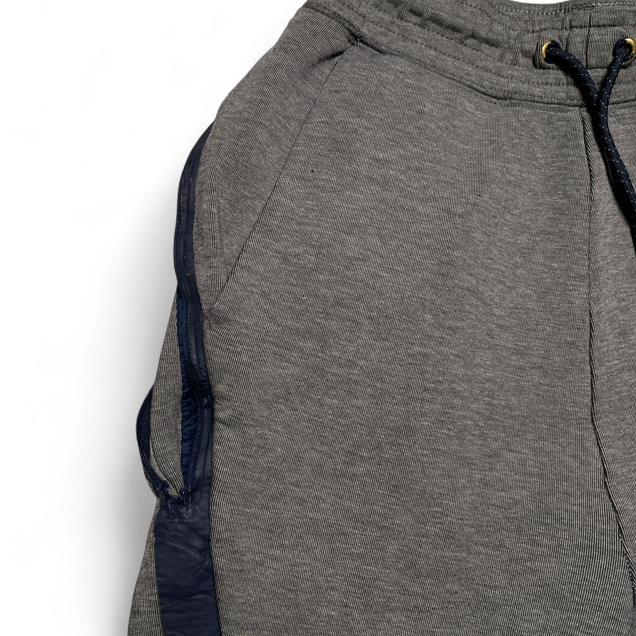 Nike Tech Fleece Grey and Navy Shorts (XS)