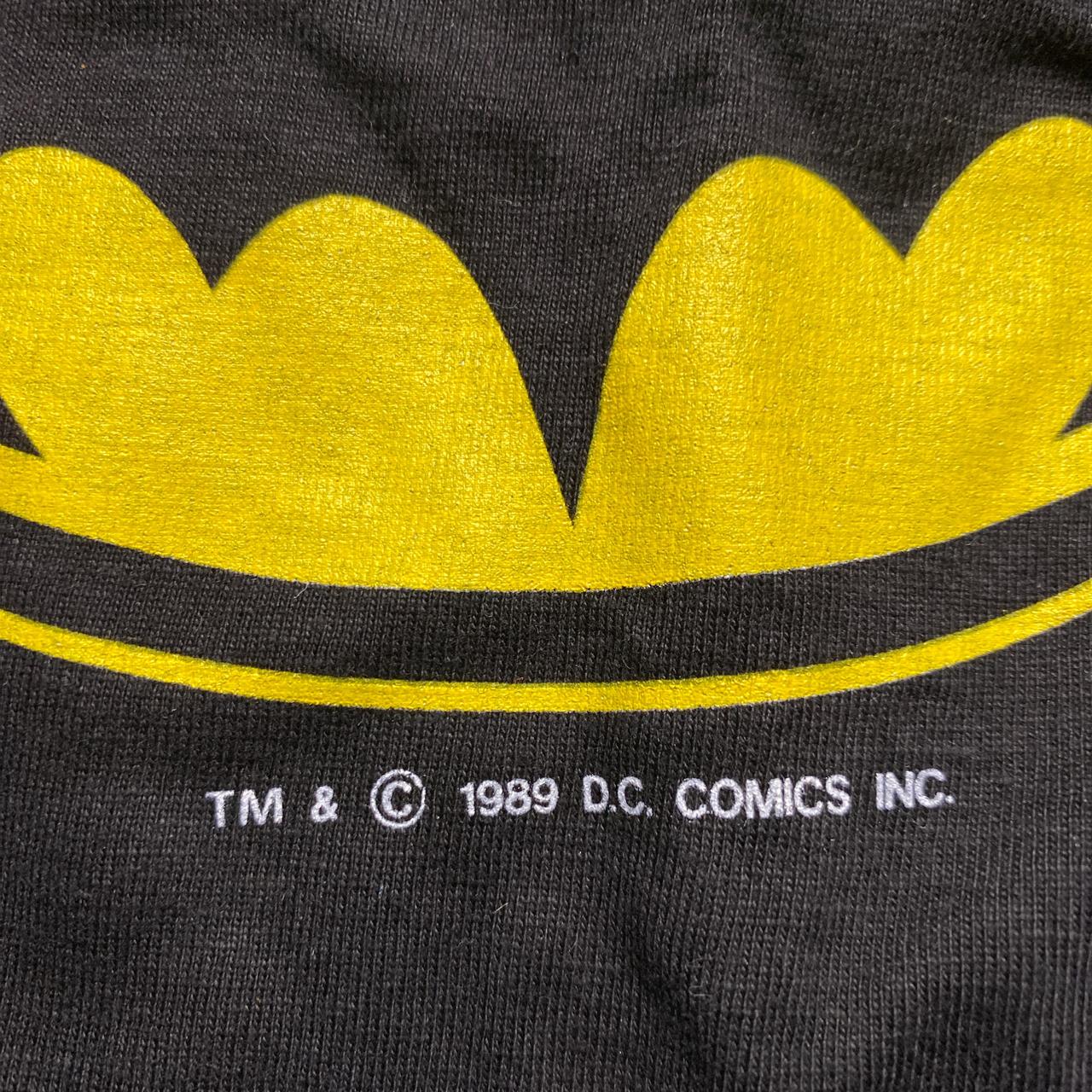 Batman DC Comics Vintage Single Stitch 1989 T Shirt (XL)