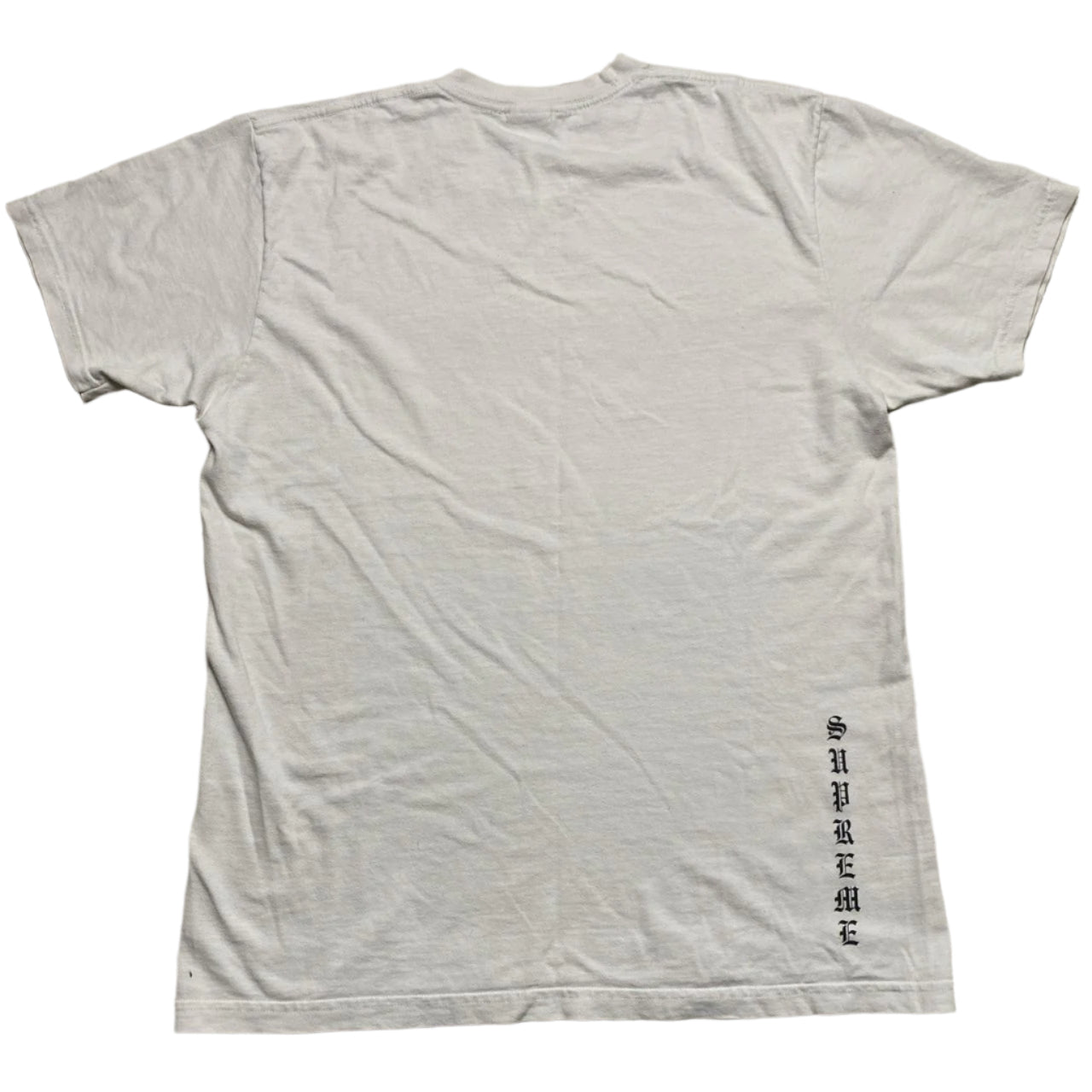 Supreme Black Sabbath White and Black Cross T Shirt (L)