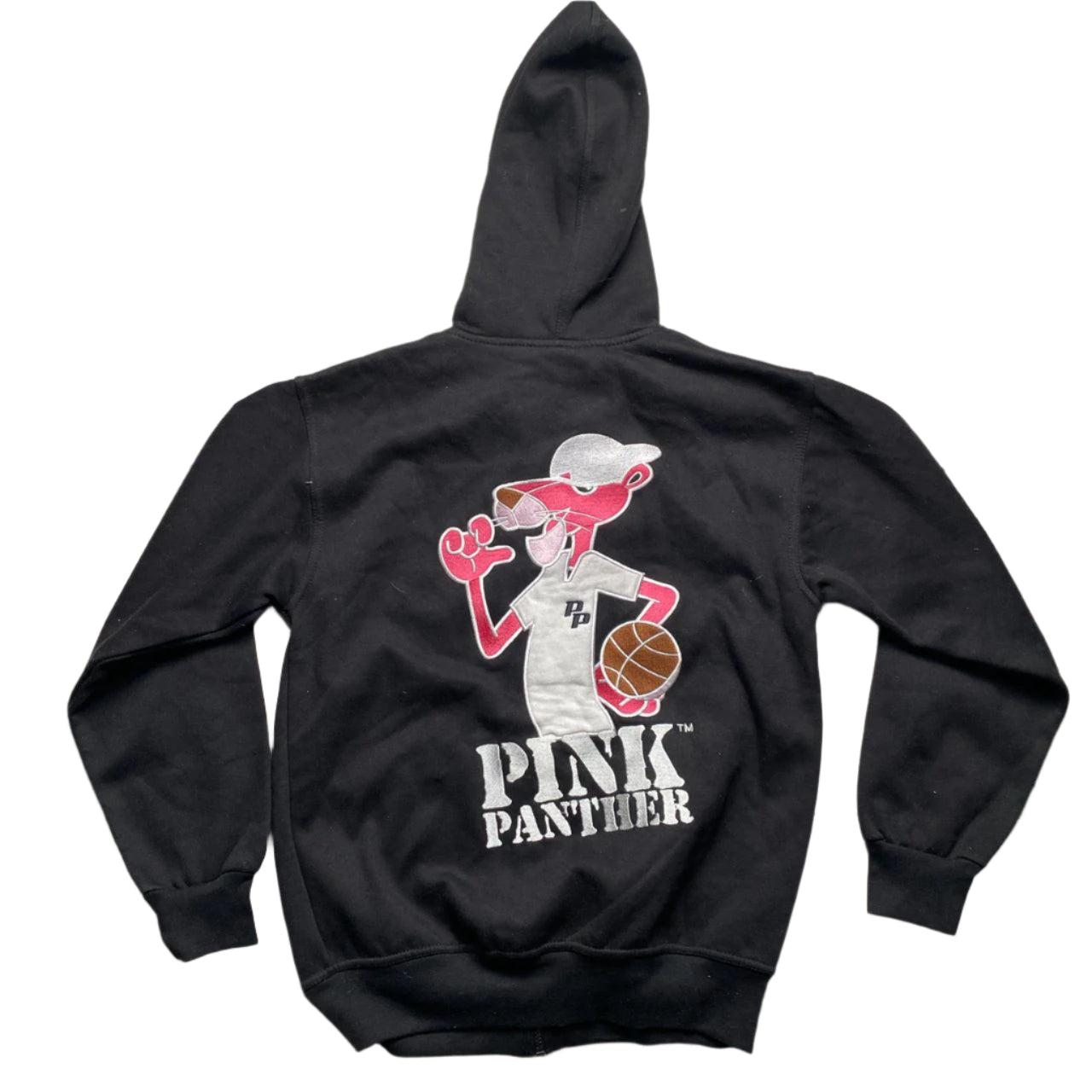 Pink Panther Vintage 2006 Hoodie Black and Pink (S)