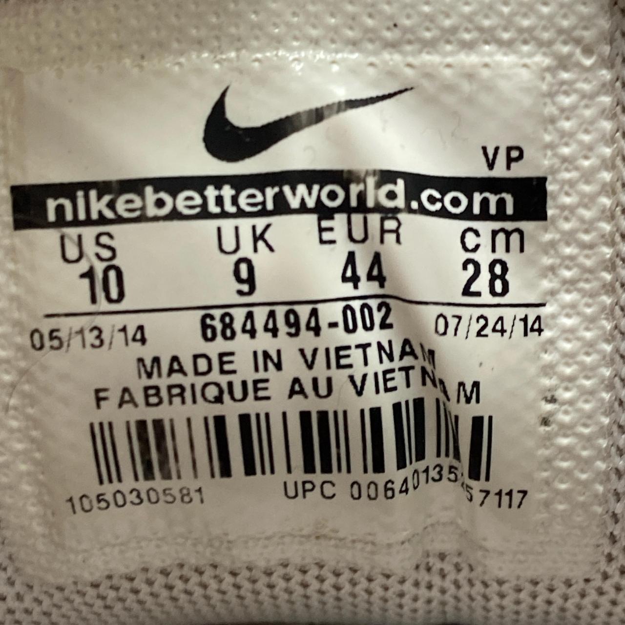 Nike Air Max 1 Grey and White (UK 9)