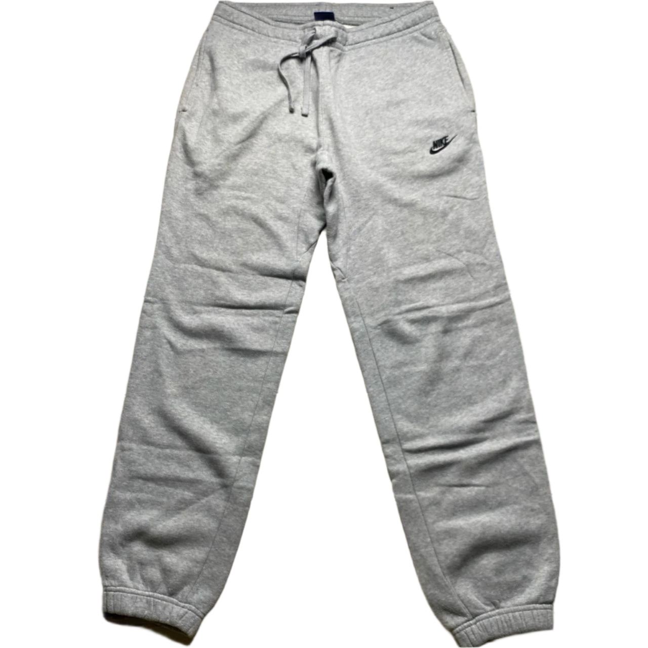 Nike Grey and Black Baggy Joggers (M)