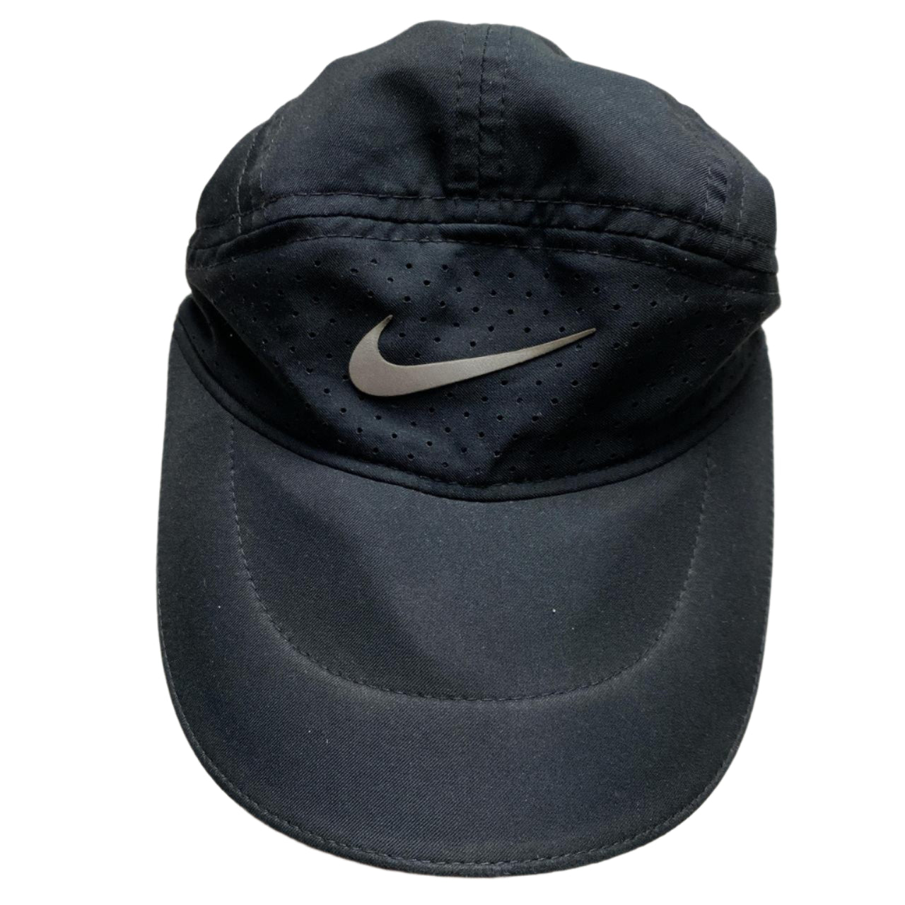 Nike Dri Fit Advantage Black and Silver Cap