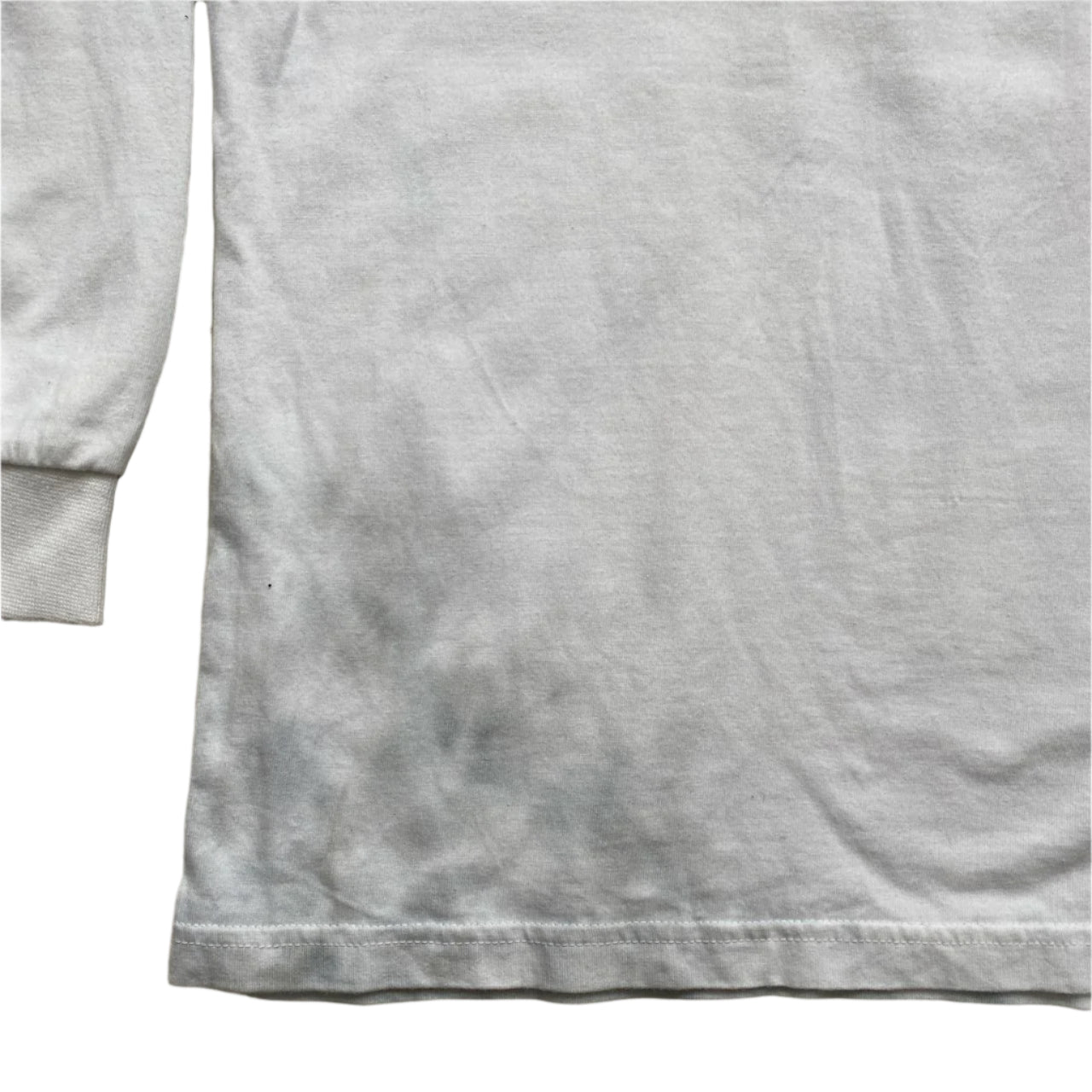 Adidas Team Vintage DC United Long Sleeve White T Shirt (XL)