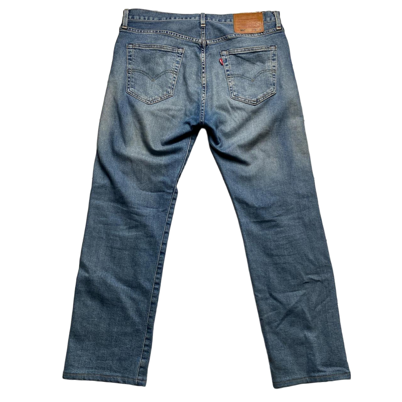 Levis 501 Light Blue Jeans (32W)