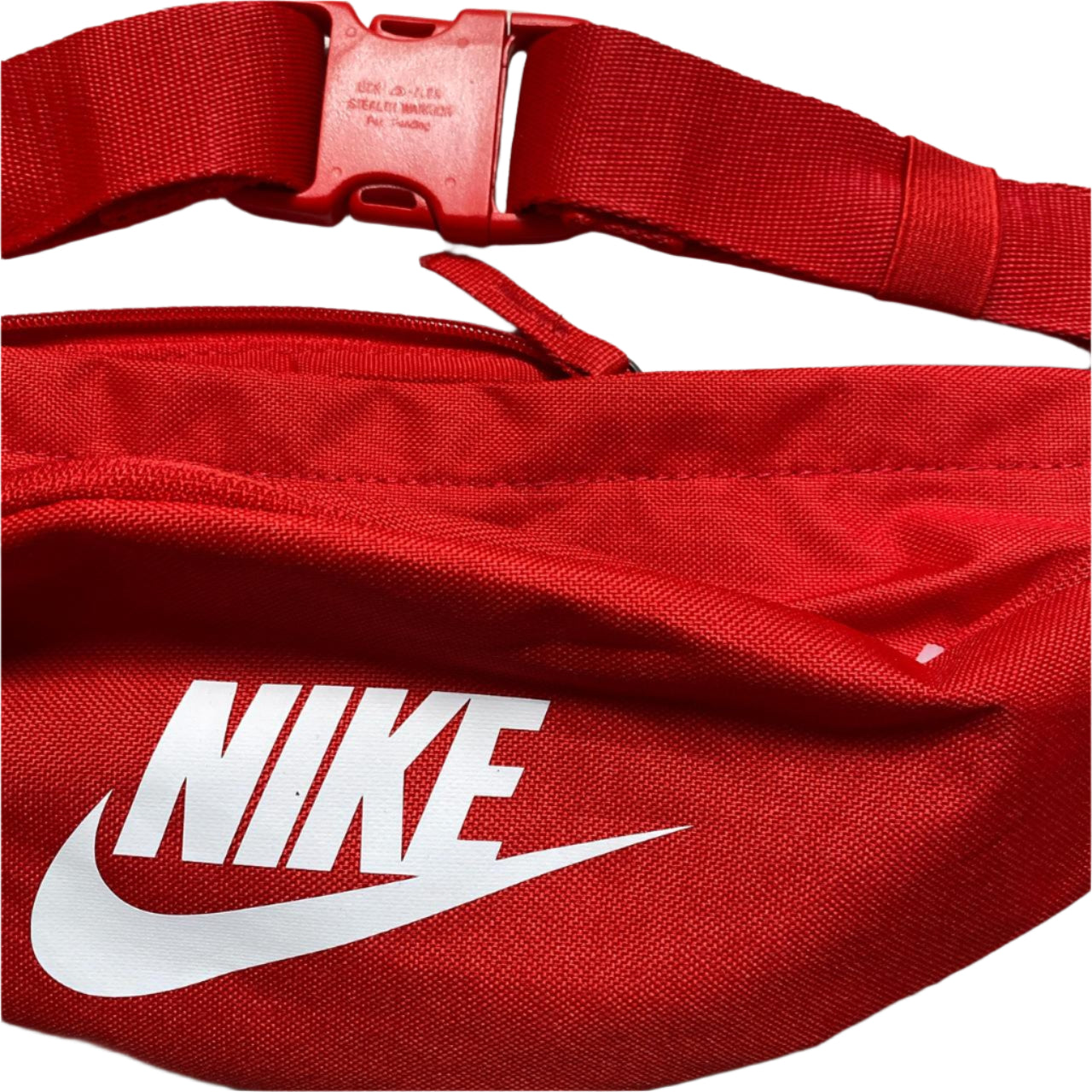 Nike Red and White Pouch Fanny Pack Bag
