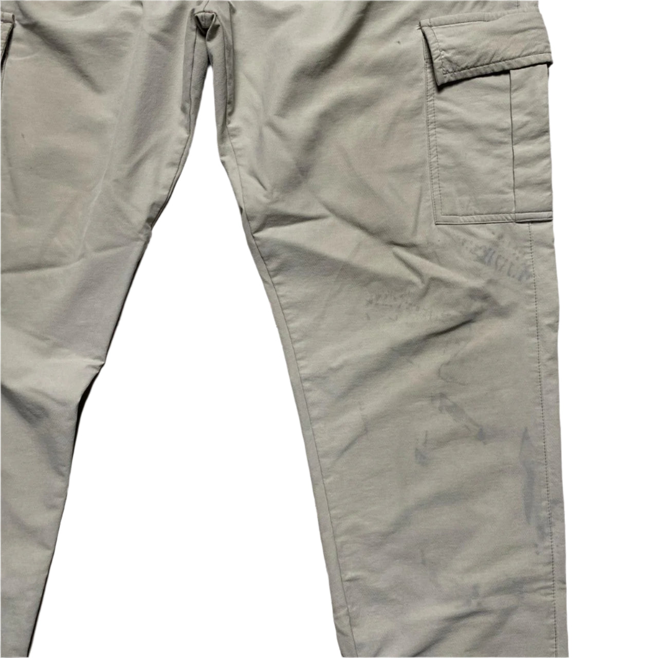 Arne Cream Cargo Trousers (L)