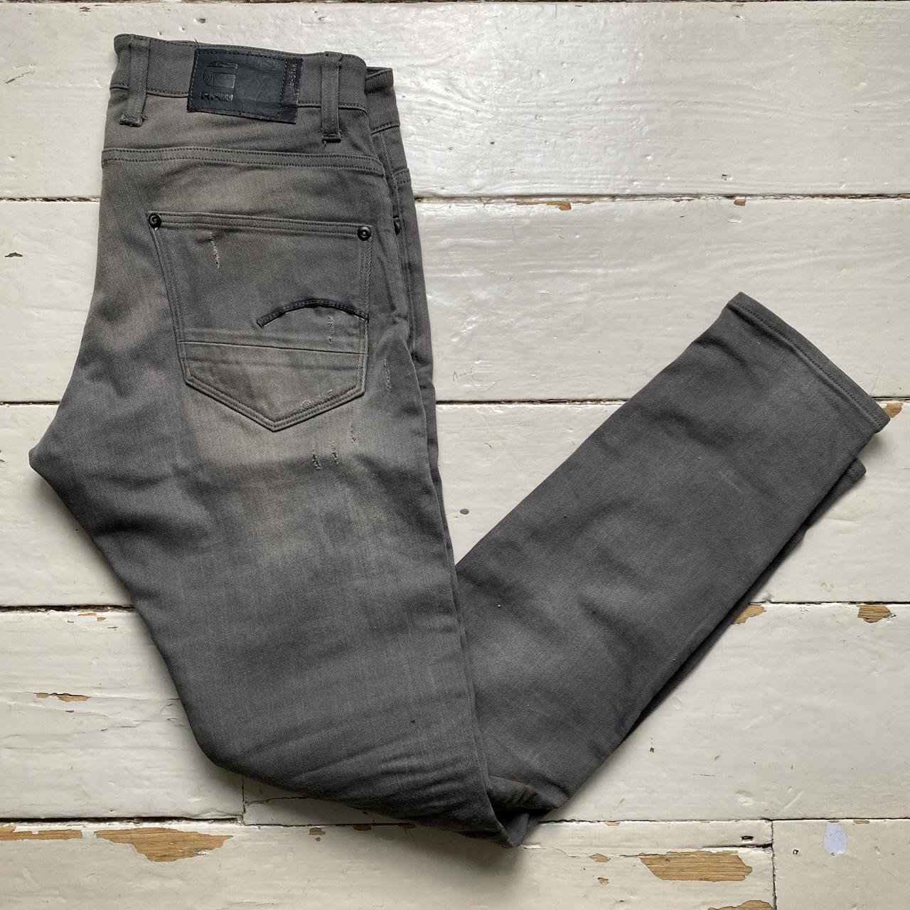 G Star Revend Slim Grey Jeans