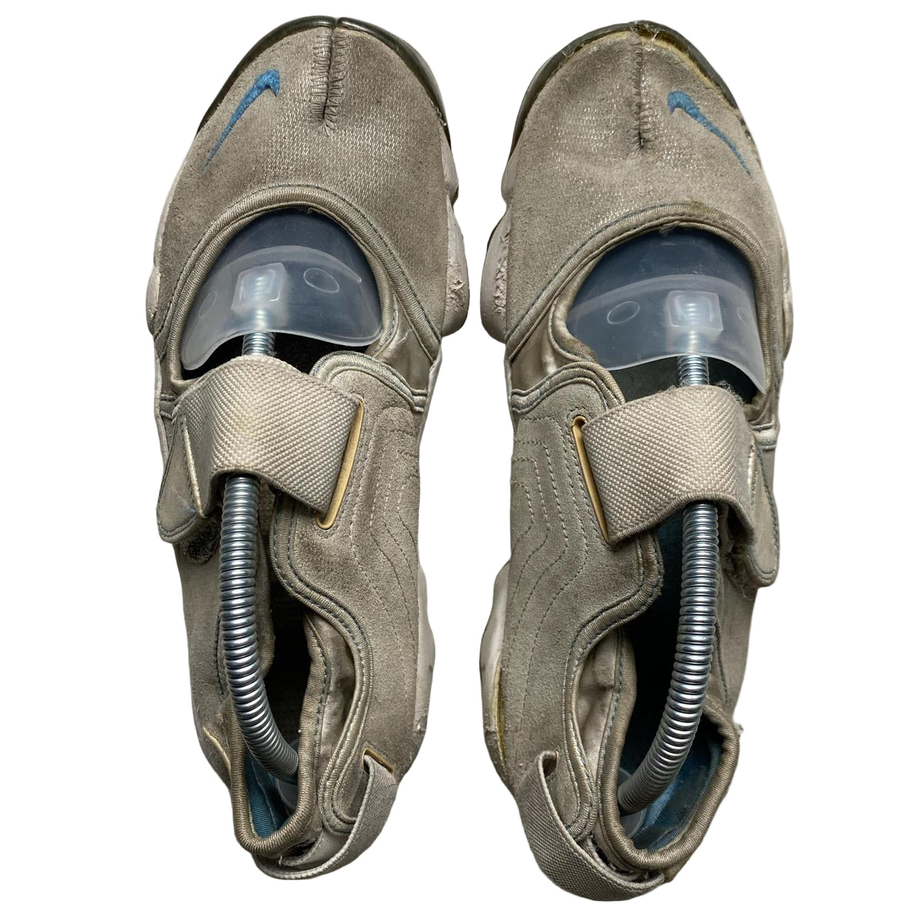 Nike Air Rift Vintage 2009 Silver and Blue Tabi Split Toe (UK 7.5)