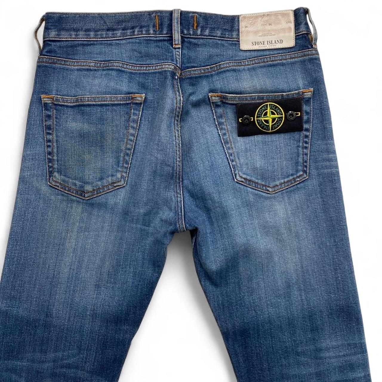 Stone Island Slim Light Blue Jeans (30W)