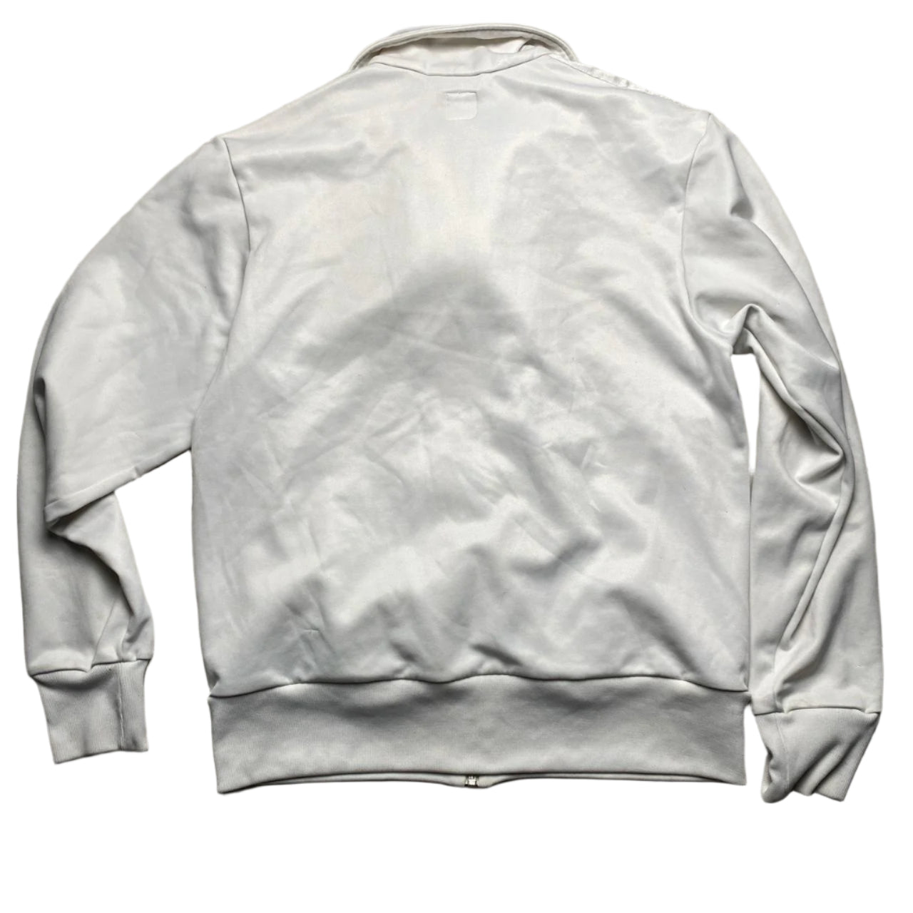 Adidas Originals White and Gold Tracksuit Jacket (M)