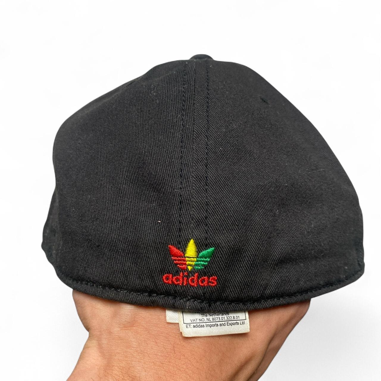 Adidas Rasta Originals Black Yellow Green and Red Fitted Cap